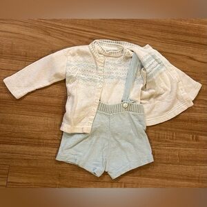 Vintage 1960’s Youthcraft 3pc Infant Boy’s Set | Blue/White | Perfect Condition